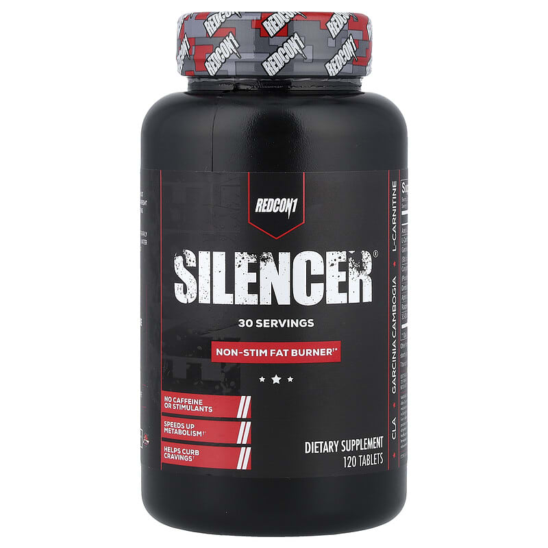 Silencer®, Suplemento para quemar grasas sin estimulantes, 120