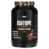 Isótopo, Mezcla para preparar bebidas con proteína en polvo, Chocolate`` 939 g (2,07 lb)