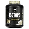 Isotope, 100% Whey Isolate, Vanilla, 4.71 lb (2,137 g)