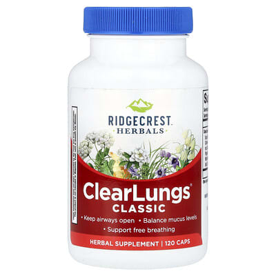 RidgeCrest Herbals, Qingfei Capsules, 120 Vegetarian Capsules