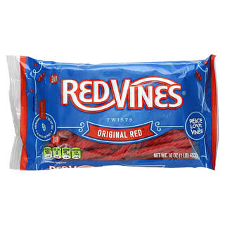 Red Vines, Jumbo Red Twists, Original Red, 16 oz (453 g)