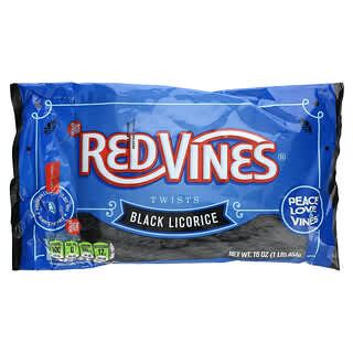 Red Vines, Black Licorice Twists, 16 oz (454 g)
