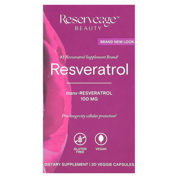 Resveratrol, 30 Veggie Capsules