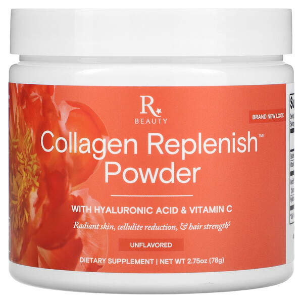 Reserveage Beauty, Collagen Replenish Powder, Unflavored, 2.75 oz (78 g)