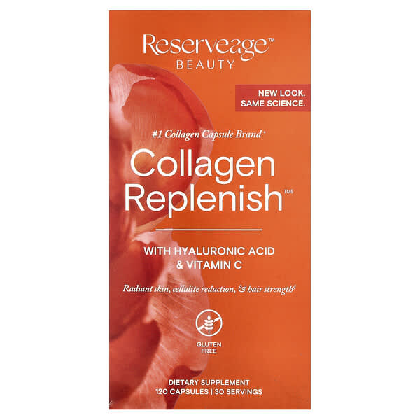 Reserveage Beauty, Collagen Replenish™, 캡슐 120정