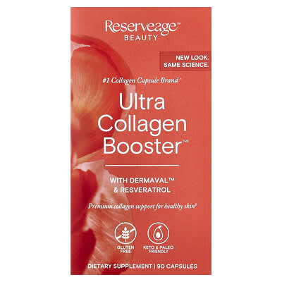 Reserveage Beauty, Super Collagen Booster™, 90 Capsules