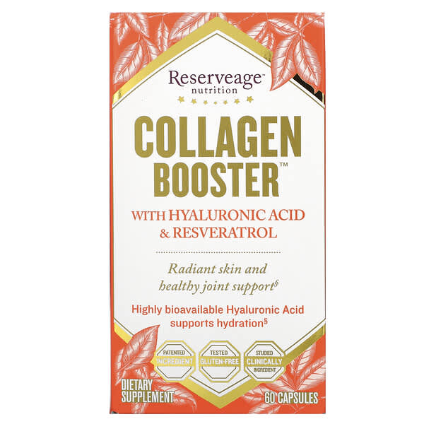 ReserveAge Nutrition, Collagen Booster with Hyaluronic Acid
