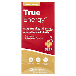 Redd Remedies, TrueEnergy,50 粒素食膠囊