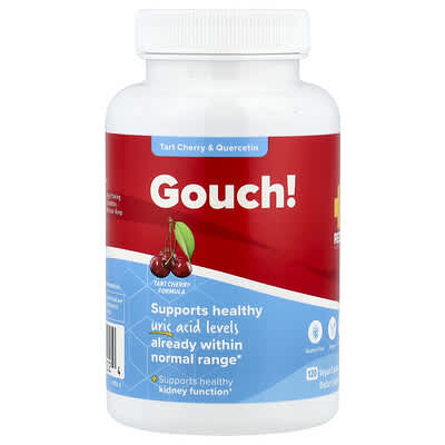 Redd Remedies, Gouch! , Tart Cherry & Quercetin, 120 Vegan Capsules