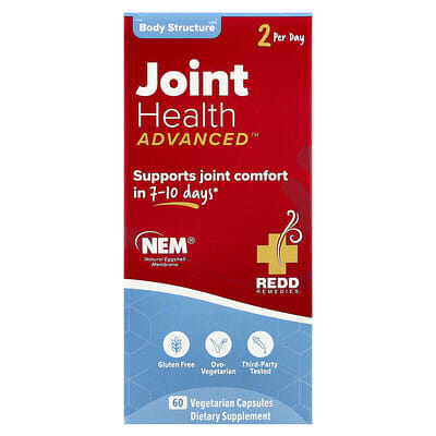 Redd Remedies, Joint Health Advanced, 60 Vegetarian Capsules
