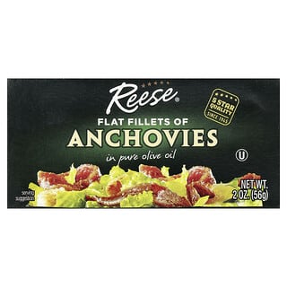 Reese, Platte ansjovisfilets in pure olijfolie, 56 g