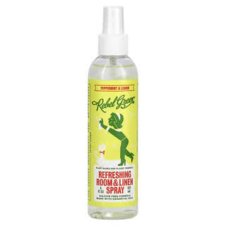 Rebel Green, Spray do odświeżania do pokoju i lnu, mięta pieprzowa i cytryna, 237 ml