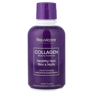 Rejuvicare‏, Collagen Beauty Formula, קומפלקס קולגן נוזלי, בטעם ענבים, 473 מ"ל (16 אונקיות נוזל)