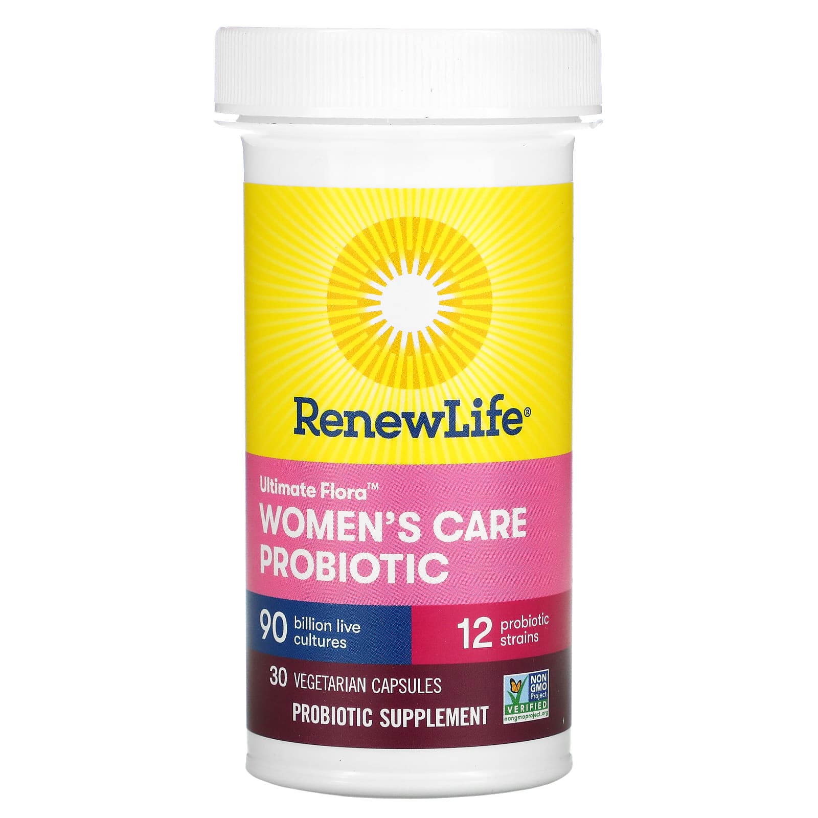 Renew Life, Ultimate Flora, Women's Care Probiotic, 90 Billion Live ...