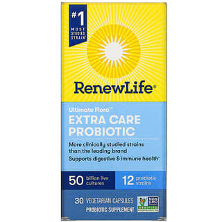 Renew Life, 特护系列高级益生菌素食胶囊，500 亿活性菌，30 粒