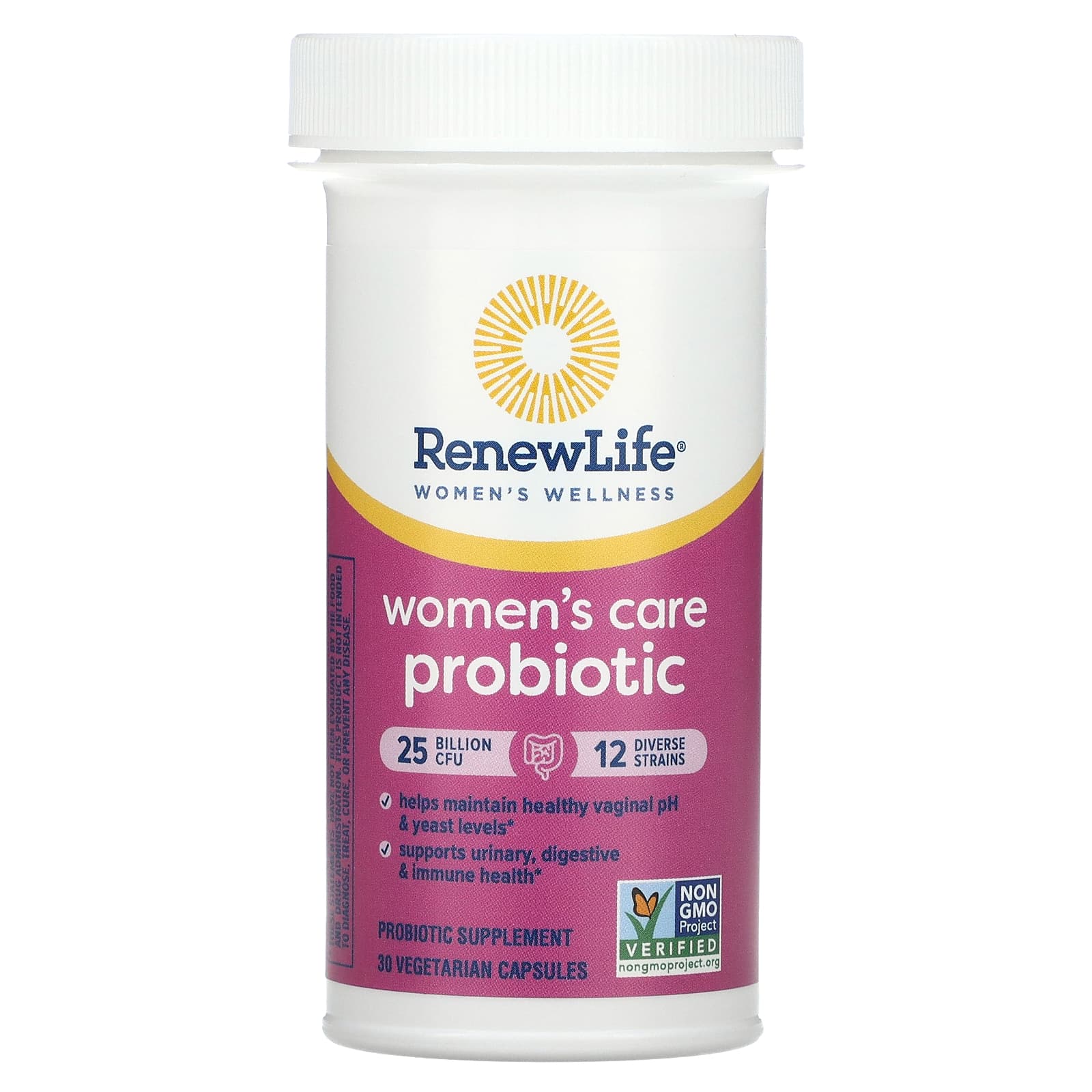 Renew Life, Women's Care Probiotic, 25 Billion CFU, 30 Vegetarian Capsules