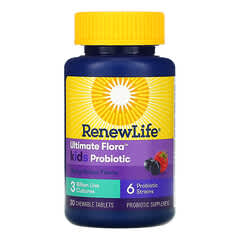 Renew Life, Ultimate Flora, Kids Probiotic, Berry-licious, 3 Billion ...