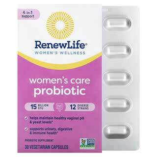 Renew Life, Women's Care Probiotic, 15 Billion CFU, 30 Vegetarian Capsules