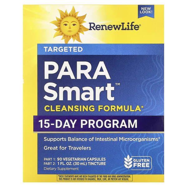 ParaSmart™ Cleansing Formula, 15-Day Program, 2-Part