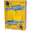 Organic Fiber Bar, Lemon Burst, 18 Bars, 50 g Each
