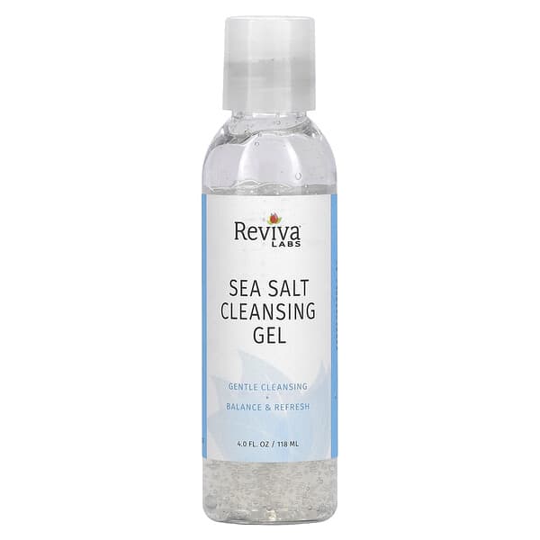 Reviva Labs, Sea Salt Cleansing Gel, 4 fl oz (118 ml)