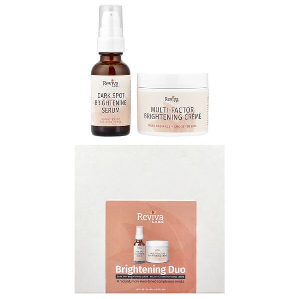 Reviva Labs, Brightening Duo, 2 Piece Set