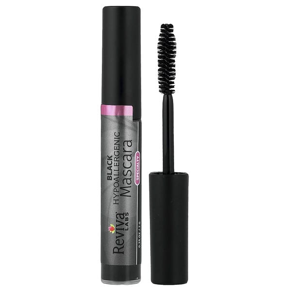 Reviva Labs, Hypoallergenic Mascara, Black, 0.25 oz (7 g)