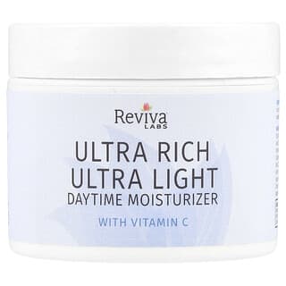 Reviva Labs, 维生素 C 超营养超轻盈日间保湿霜，2 盎司（55 克）