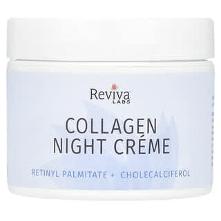 Reviva Labs, Crème de nuit au collagène, 55 g