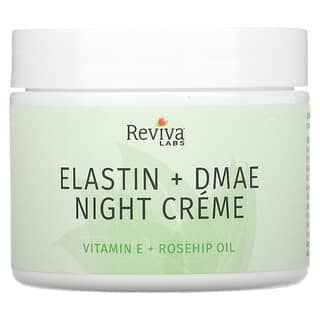 Reviva Labs, Elastin + DMAE Crema nocturna, 1.5 oz (42 g)