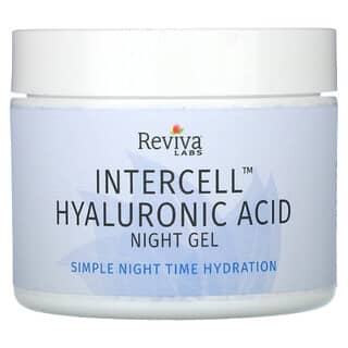Reviva Labs, InterCell, Acide hyaluronique, Gel de nuit, 55 g