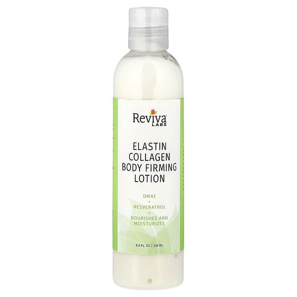 Reviva Labs, Losyen Penganjal Badan Elastin Collagen, 8 fl oz (236 ml)