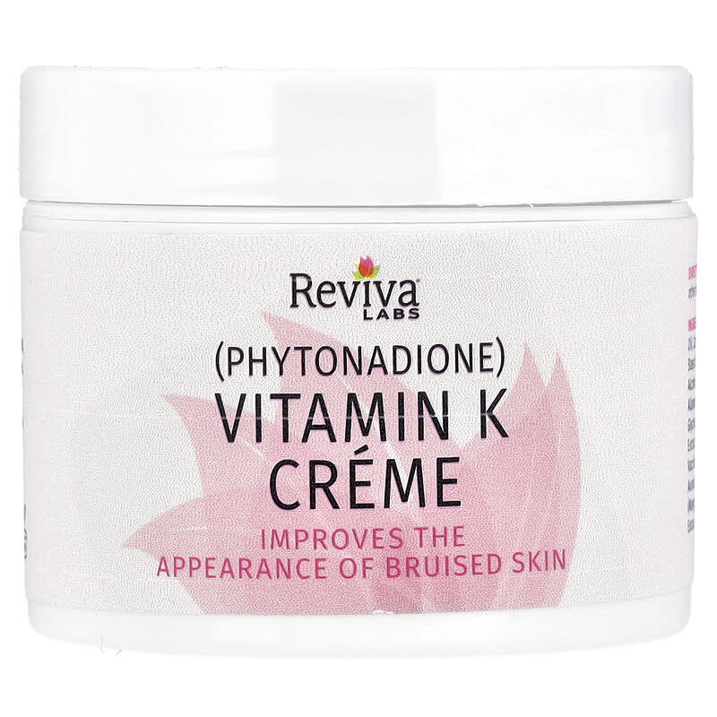 Vitamin K Creme, All Skin Types, 2 oz (55 g)