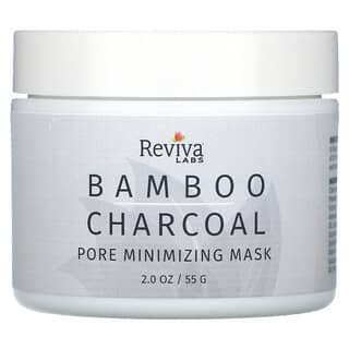 Reviva Labs, Bamboo Charcoal, Pore Minimizing Exfoliating Beauty Mask, 2 oz (55 g)