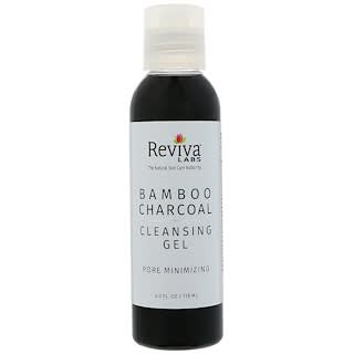 Reviva Labs, Bamboo Charcoal Cleansing Gel, Pore Minimizing, 4 fl oz (118 ml)
