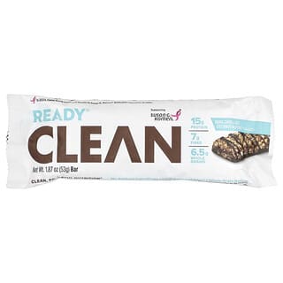 Ready, Barrita proteica Clean, Chocolate negro, coco y almendras, 53 g (1,87 oz)