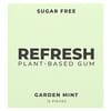 Plant-Based Gum, Garden Mint, 12 Pieces