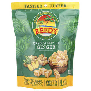 Reed's, Craft Ginger Candy, кристаллизованный имбирь, 454 г (16 унций)