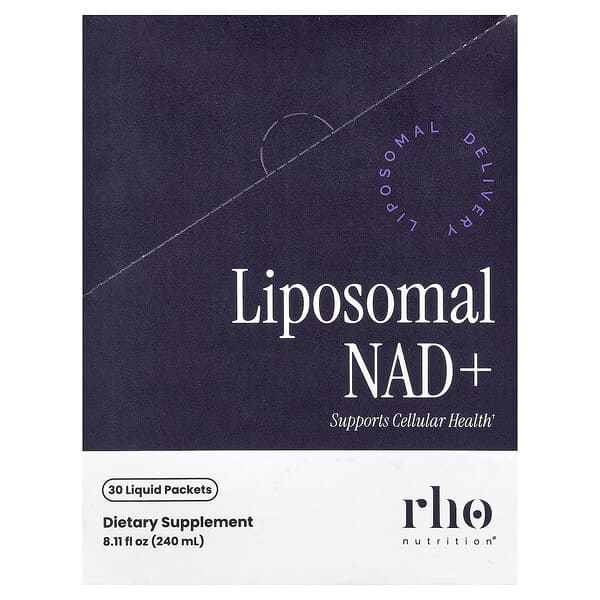 Rho Nutrition, Liposomal NAD+, 30 Liquid Packets, 0.27 fl oz (8 ml) Each — product photo 1