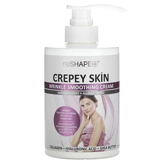 Reshape Plus‏, Crepey Skin (עור מקומט), קרם להחלקת קמטים, 444 מ"ל (15 אונקיות נוזל)