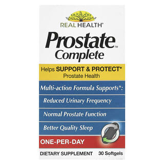 ريل هيلث‏, Prostate Complete، بالبلميط المنشاري، 30 كبسولة هلامية