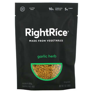RightRice, 由蔬菜、大蒜香草制成，7 盎司（198 克）