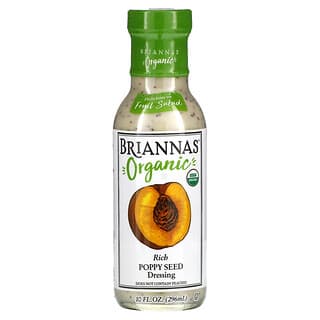 Briannas, Molho Rico em Semente de Papoula Orgânica, 296 ml (10 fl oz)