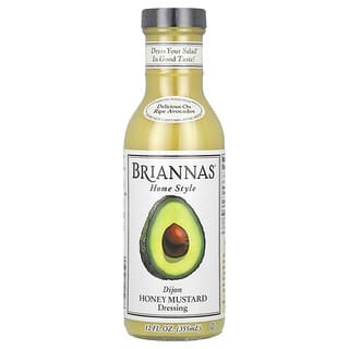 Briannas, Estilo casero, Aderezo de mostaza y miel de Dijon, 355 ml (12 oz. Líq.)