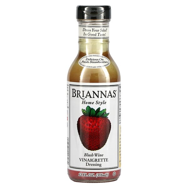Briannas, Home Style, Vinaigrette au blush, 355 ml