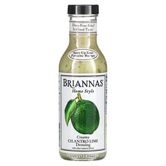 Briannas, Molho de Limão de Coentro Cremoso, Estilo Caseiro, 355 ml (12 fl oz)