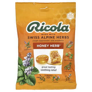 Ricola, Honey Herb®, 24 gouttes emballées