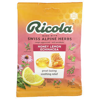 Ricola, Anestésico oral, Miel, limón y equinácea, Envoltorio de 19 gotas