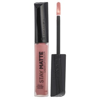 Rimmel London, Stay Matte Liquid Lip Colour, flüssiger Lippenstift, 110 Blush, 6,5 ml (0,21 fl. oz.)