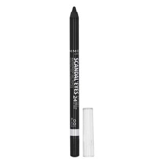 Rimmel London, Scandal'Eyes, Waterproof Gel Pencil, 001 Black, 0.04 oz (1.3 g)